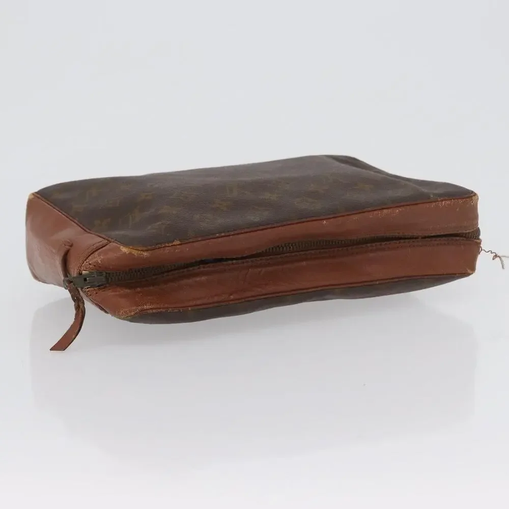 Louis Vuitton Monogram Sac Bandouliere Shoulder Bag Brown